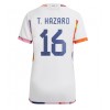 Damen Fußballbekleidung Belgien Thorgan Hazard #16 Auswärtstrikot WM 2022 Kurzarm